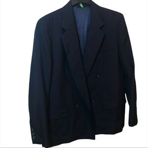 Vintage Norton Ditto Freedberg Classic Women Houston Blazer Size 14 100% Wool